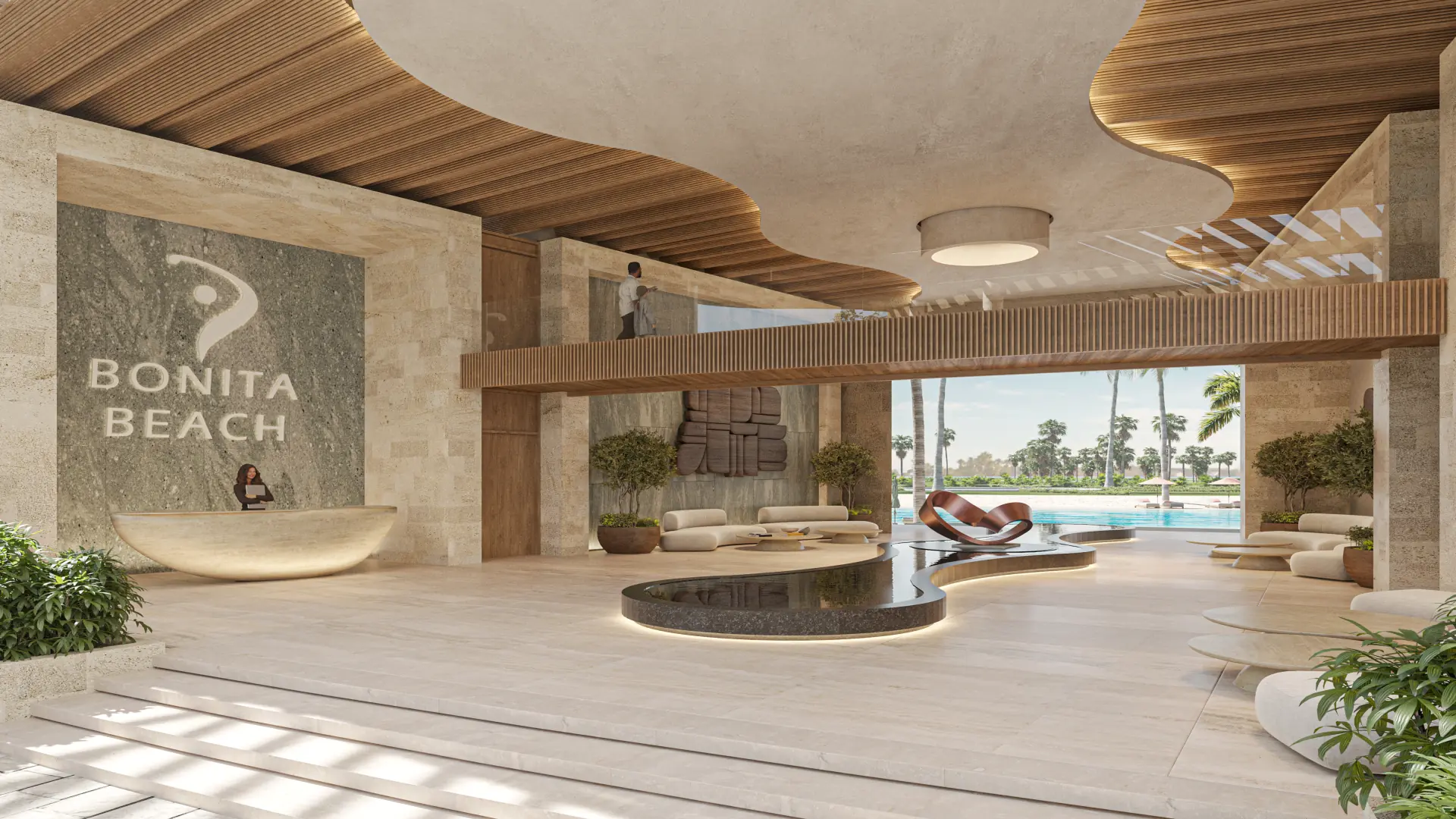 Bonita Beach lobby